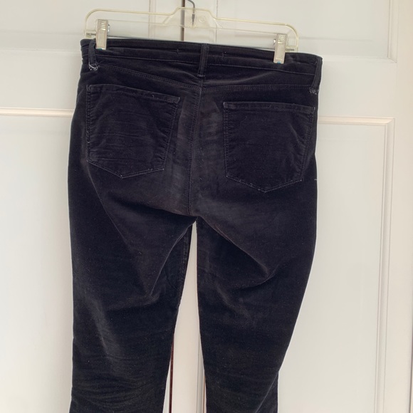 J Brand Maria Black Velvet Skinny Jeans - Picture 11 of 16